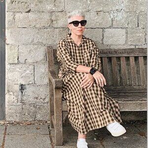 Toast Oversized dress. Adorable! I paid your customs